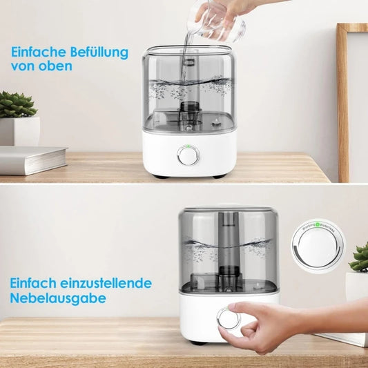 96GF Unique Table Humidifier 5000ML Efficient Humidifier Plastic Texture for Office